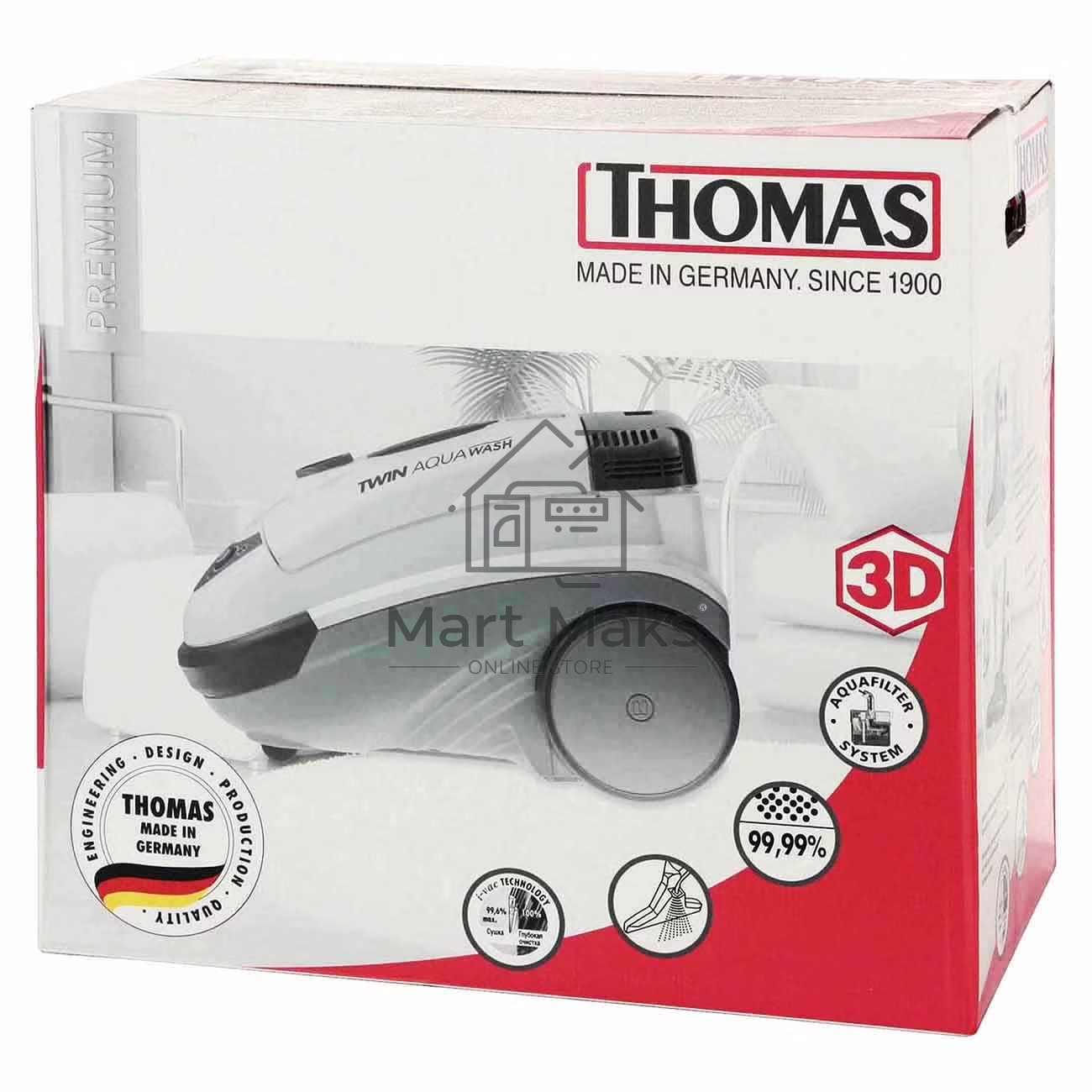 Пылесос Thomas Twin Aquawash Pet
