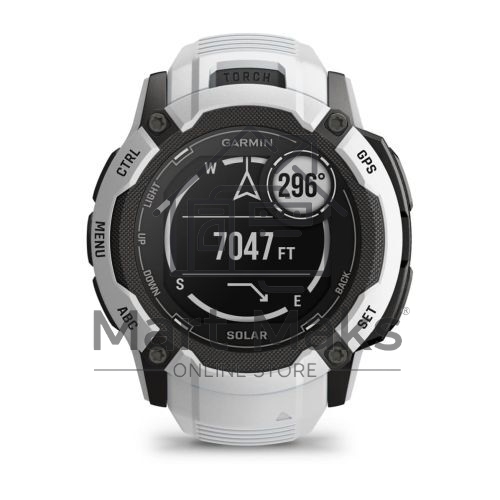 Смарт-часы Garmin Instinct 2X Solar белый 50мм