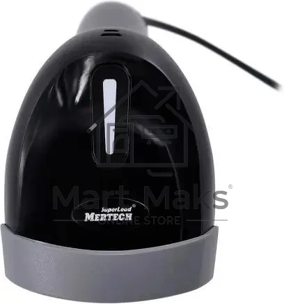 Сканер штрих-кода ручной Mertech 1300 P2D 1D/2D имидж, проводной, 100 скан/сек, USB-HID; USB-COM - эмуляция, черный