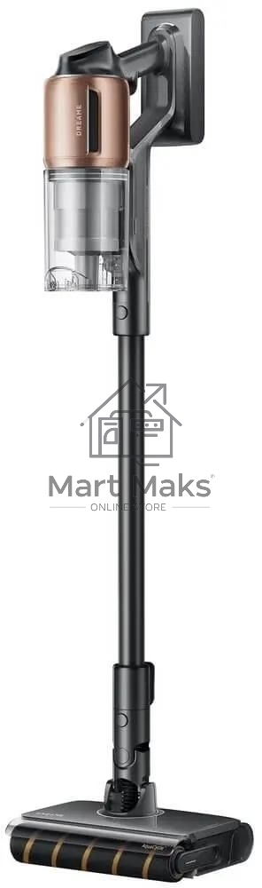 Пылесос вертикальный Dreame Z20 AquaCycle черный/бронзовый, питание от аккумулятора, 250 Вт, уборка влажная/сухая, пылесборник 0.6 л