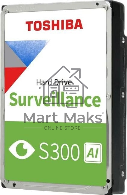 Жесткий диск HDD Toshiba S300 AI 10Tb 7200rpm SATA III 512Mb 3.5