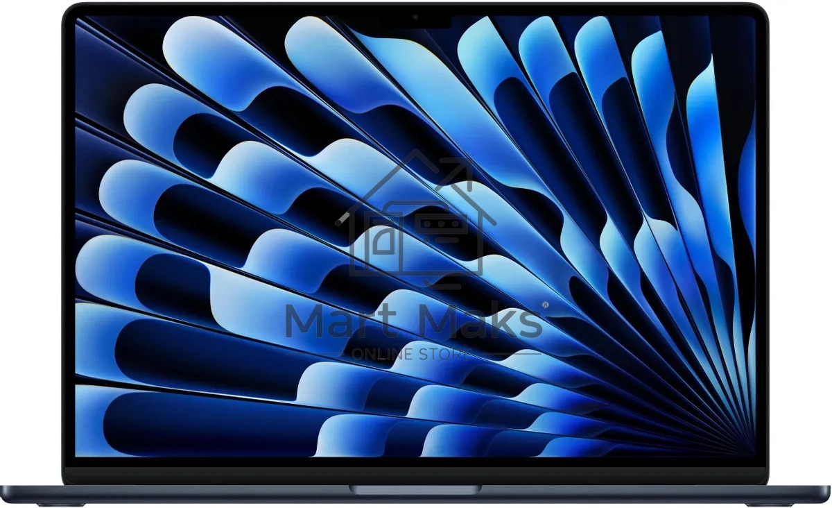 Ноутбук Apple 15-inch MacBook Air/Apple M4 10 core/16Gb/256Gb SSD/Apple graphics/macOS/полночный/1.51kg