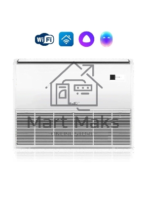 Блок внутренний напольно-потолочной сплит-системы Ballu BLC_CF/in-18HN1_21Y 18000 BTU, 55 м², 32 дБ, охлаждение, обогрев, осушение, белый