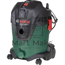 Строительный пылесос Bosch AdvancedVac20 зеленый, 300/1200 Вт, уборка сухая/влажная, пылесборник мешок/контейнер, 20 л