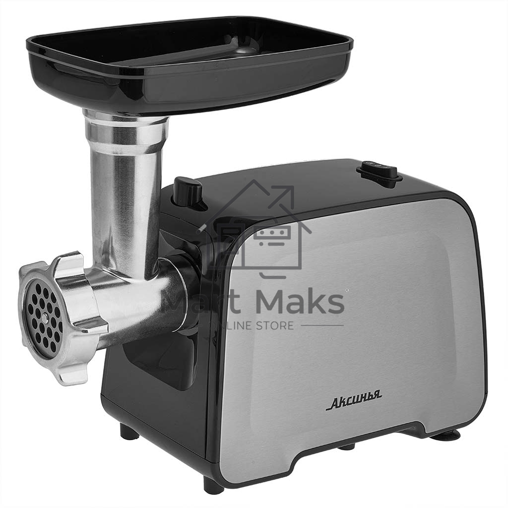 Мясорубка электрическая АКСИНЬЯ КС-2006 черный/серый