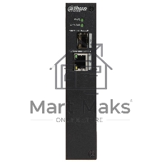 Коммутатор Dahua DH-PFS3102-1T, 1×1 Гбит/с RJ-45 + 1×1 Гбит/с SFP, неуправляемый, промышленный