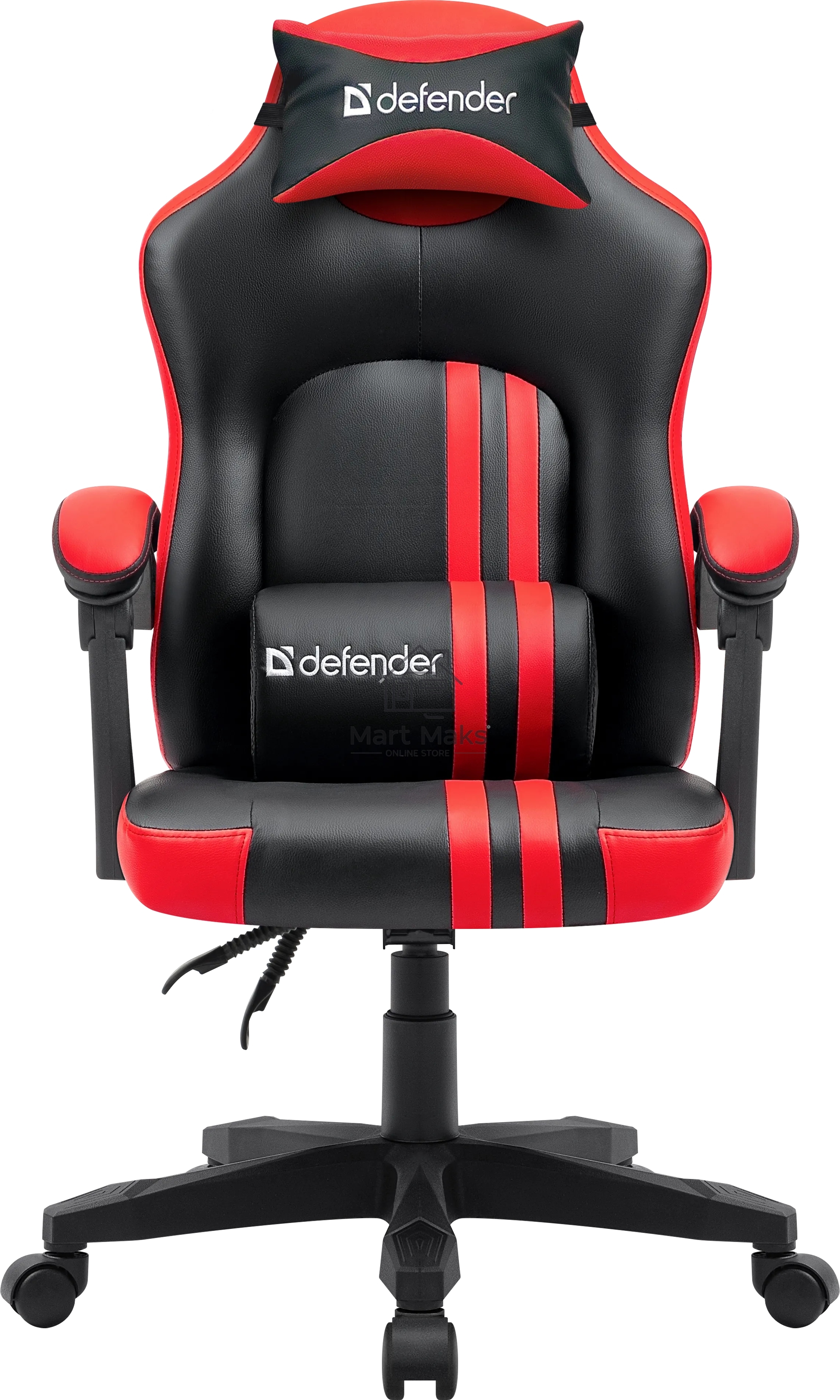 Кресло игровое Defender MERCURY BLACK/RED 64320