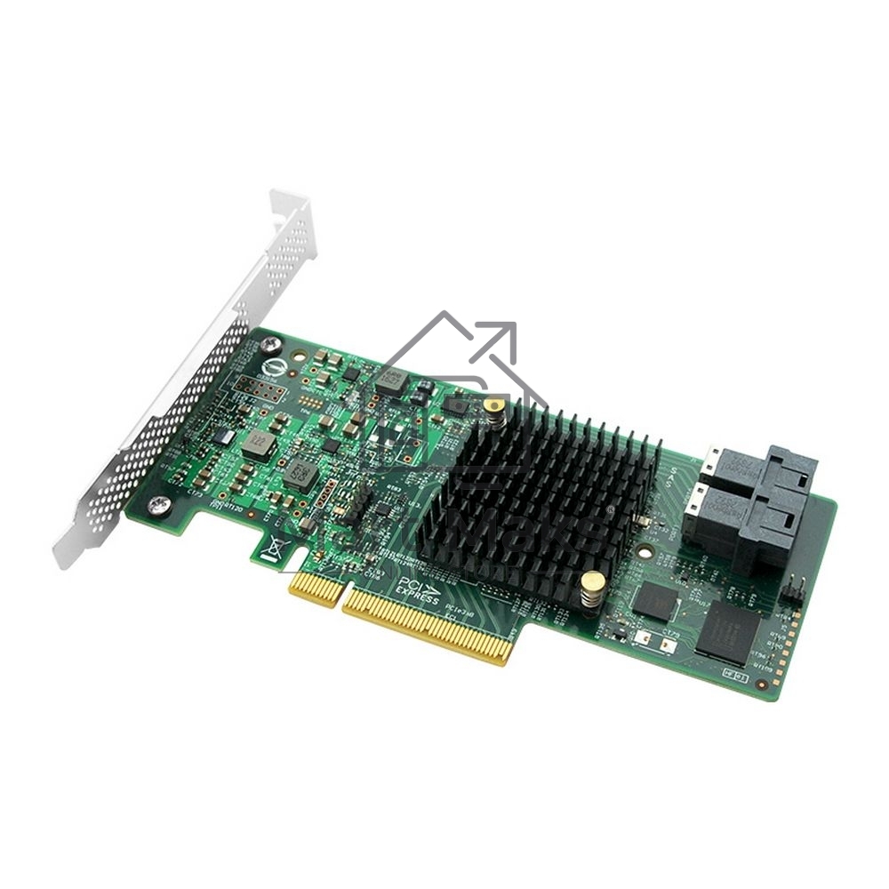 Контроллер ACD SAS3008-8R PCIe 3.0 x8 LP, SAS/SATA 12G, RAID 0,1,10,1E,JBOD, 8port (2*int SFF8643), 3008ROC (аналог LSI 9341-8i), RTL