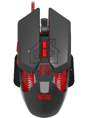 Мышь проводная Acer Nitro OMW302 черный, 7200 dpi, USB, кнопки - 7