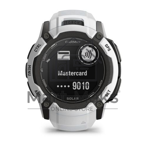 Смарт-часы Garmin Instinct 2X Solar белый 50мм