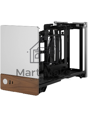 Компьютерный корпус без блока питания Fractal Design Terra, Mini-Tower, no fans, 1xUSB-A 3.0 + 1xUSB 3.2 Type-C, SFX PSU Support, mITX Silver