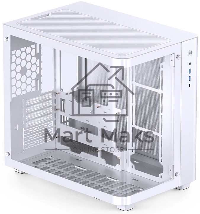 Компьютерный корпус без блока питания Корпус JONSBO TK-3 White ATX без БП, mini-ITX, micro-ATX, белый