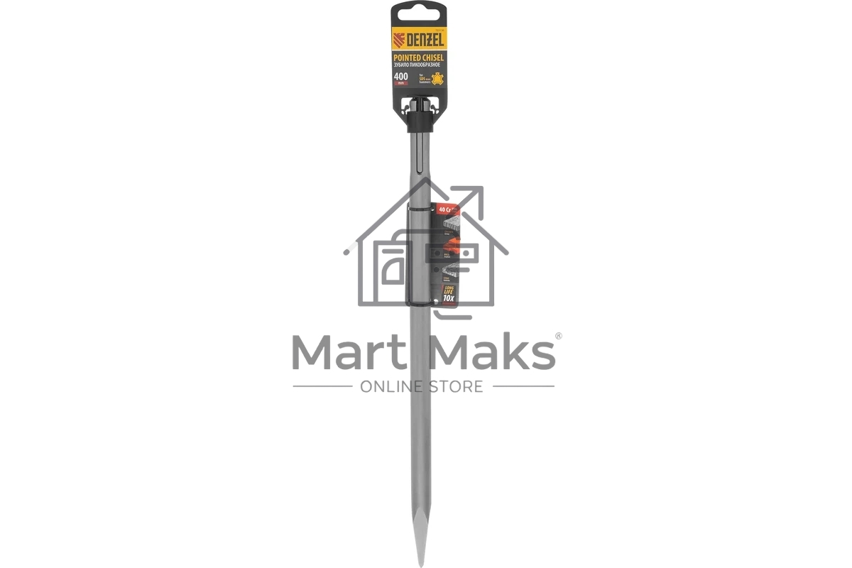 Пика Denzel 18 х 400 мм, 40Cr, SDS MAX