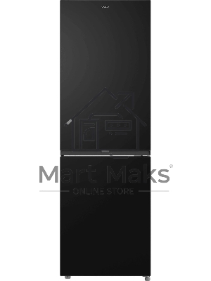 Холодильник Candy CFN6185B черный двухкамерный 207/91 л морозилка снизу, No Frost