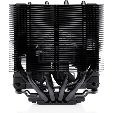 Кулер для процессора Noctua NH-D9L chromax черный, 92 мм, медь, 0-2000 об/мин, 22.8 дБ, 4 pin PWM, 140 Вт, высота 110 мм