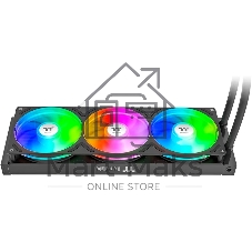 Система жидкостного охлаждения Thermaltake TH360 V3 ARGB Sync AIO черный, 360 мм, 3x120 мм, 500-2500 об/мин, 37.8 дБ, 4 pin PWM, ARGB