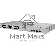 Коммутатор Huawei S310S-24P4J, 24×1 Гбит/с PoE+ + 4×2,5 Гбит/с SFP, управляемый