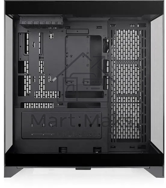 Компьютерный корпус Thermaltake CTE E550 TG черный без БП ATX 8x120мм 6x140мм 2xUSB3.0 audio bott PSU