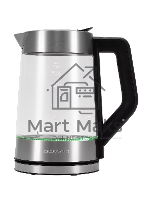 Чайник электрический Polaris PWK-1725-СGLD серебристый матовый, 1.7 л, 2200 Вт