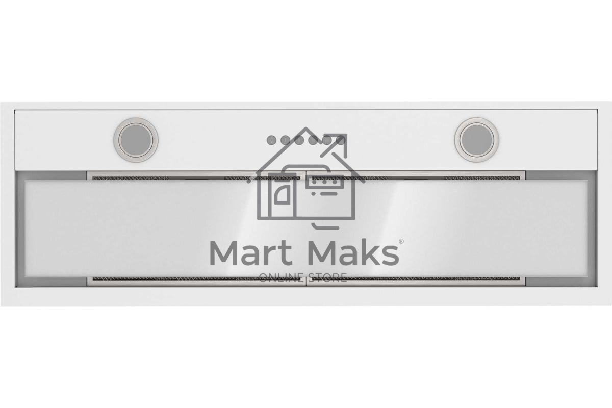 Вытяжка встраиваемая Elikor Cube 90П-1000-Э4Д белый, 90 см, 1000 куб. м/ч, 69 дБ