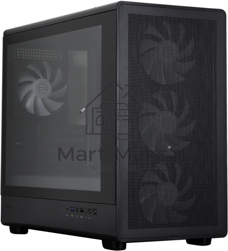 Компьютерный корпус ZALMAN M5, MATX, BLACK, WINDOW, 1xCombo (3.5'' or 2.5''), 1x3.5