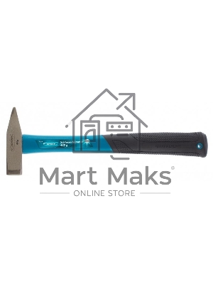 Молоток слесарный Gross 10274 400 г, квадратный боек, фибергласовая обрезиненная рукоятка