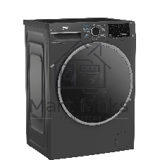 Стирально-сушильная машина Beko B3DFR57H22A антрацит, загрузка фронтальная 7.5кг, 1200 об/мин., класс: B