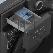 Стиральная машина Willmark WMF-1015LG графит, загрузка фронтальная 10кг, 1400 об/мин., класс: A+++