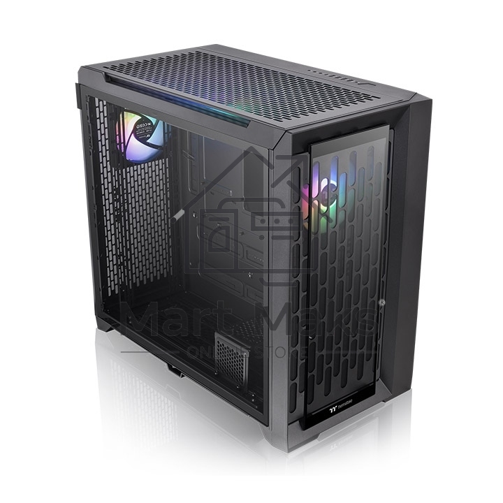 Компьютерный корпус Thermaltake CA-1X6-00F1WN-01 CTE C750 TG ARGB/Black/Win/SPCC/Tempered Glass*2/CT140 ARGB Fan*3/Brown Box CTE C750