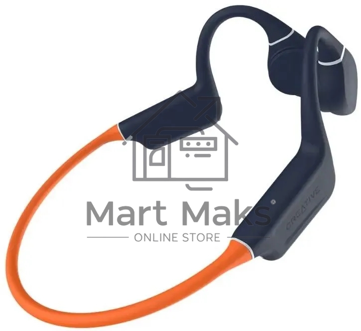 Гарнитура накладные Creative Outlier Free Plus оранжевый/синий беспроводные bluetooth шейный обод