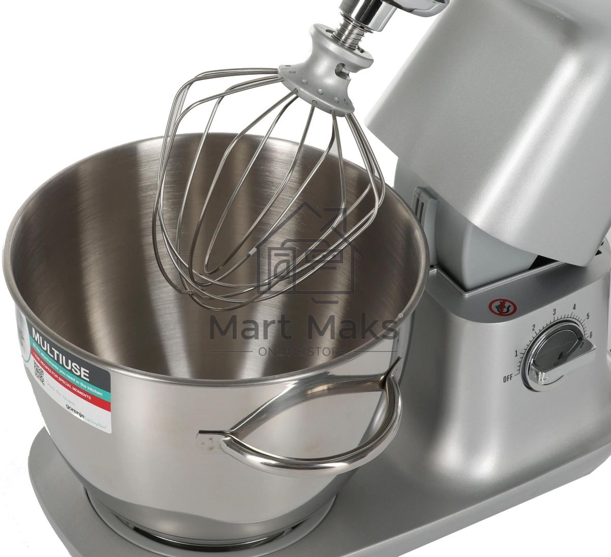 Кухонная машина Gorenje MMC1000RLR планетар.вращ. 1000Вт красный