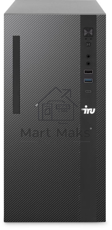 Компьютер IRU Planio 310H6SC MT i5 12400F (2.5) 16Gb SSD512Gb GT610 2Gb Windows 11 Pro GbitEth 230W черный (2153505)