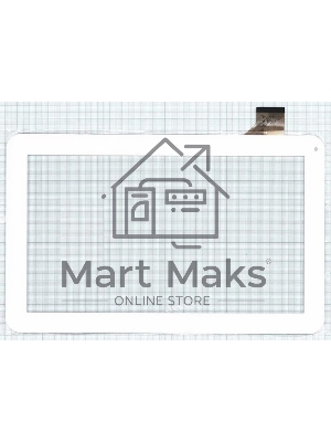 Сенсорное стекло (тачскрин) CN048C1060G12V0, белое