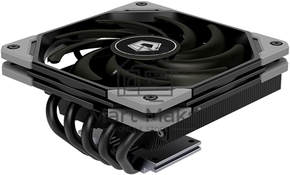 Кулер для процессора ID-COOLING IS-50X-V3 черный 120мм алюминий+медь 2000rpm 31.2db 4-pin 130W 56мм