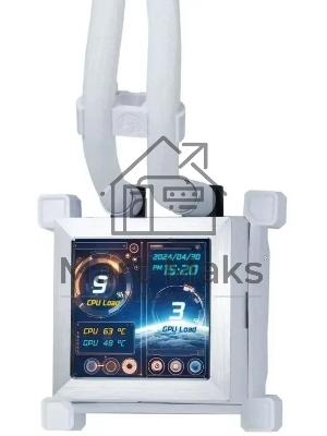 Система жидкостного охлаждения Lian-Li HydroShift LCD 360S Soc-AM5/AM4/1700 белый 4-pin 29.8dB Al+Cu LCD 330W Ret (G89.GHSLCD36SW.R0)