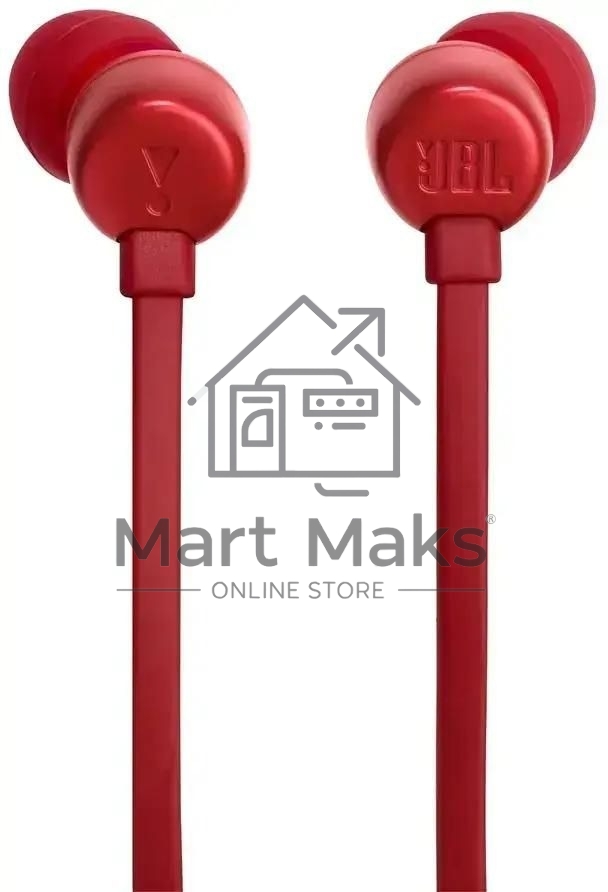 Наушники JBL Tune 310C USB Type-C внутриканальные красный