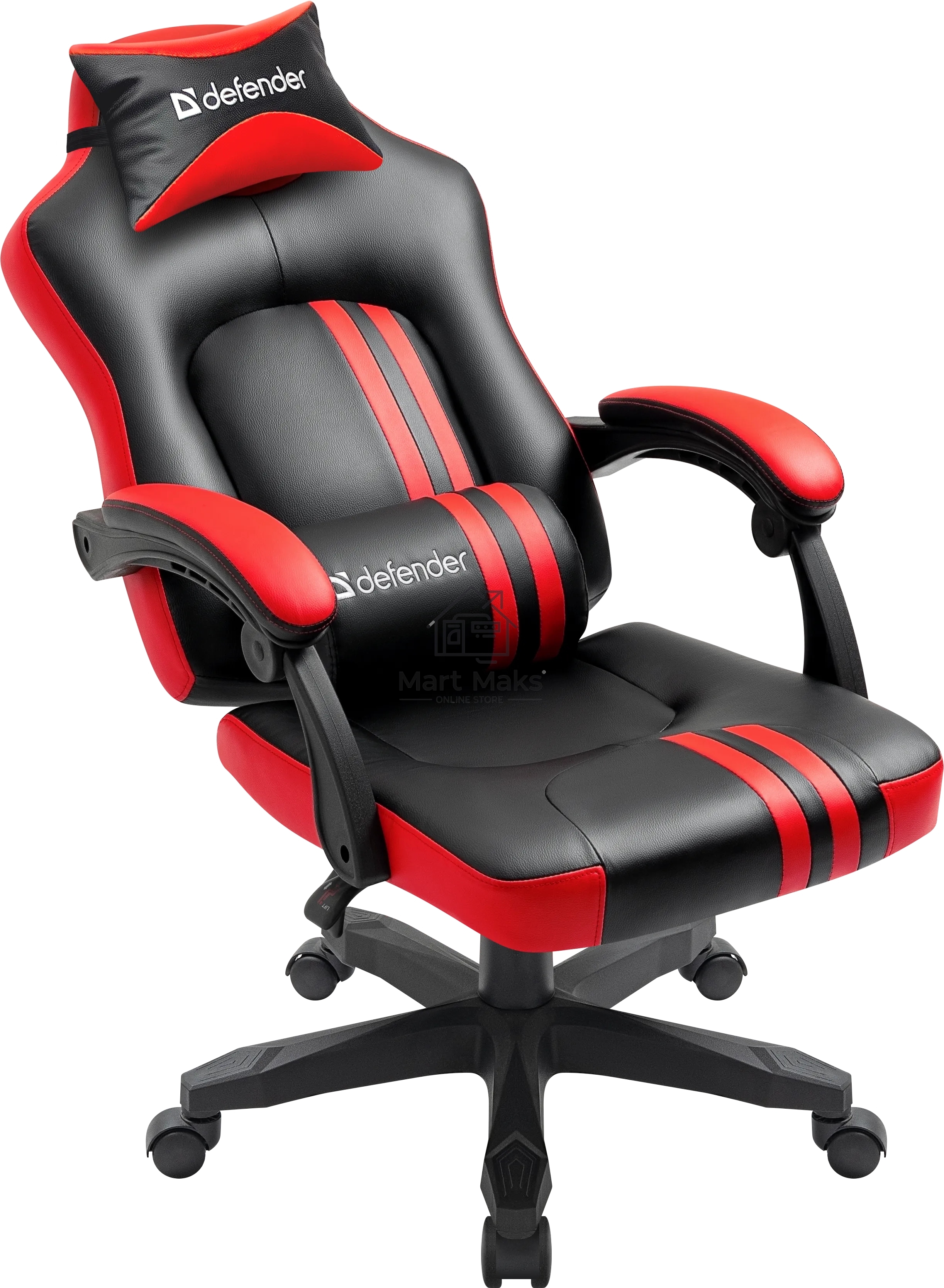 Кресло игровое Defender MERCURY BLACK/RED 64320