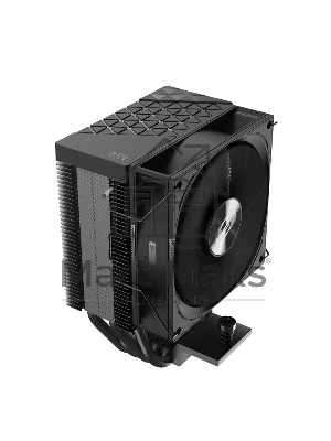 Кулер PCCooler R400 черный 92мм алюминий+медь 2200rpm 30db 4-pin 180W 133мм