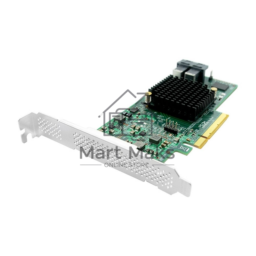 Контроллер ACD SAS3008-8R PCIe 3.0 x8 LP, SAS/SATA 12G, RAID 0,1,10,1E,JBOD, 8port (2*int SFF8643), 3008ROC (аналог LSI 9341-8i), RTL