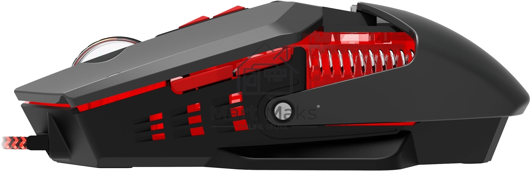 Мышь проводная Acer Nitro OMW302 черный, 7200 dpi, USB, кнопки - 7