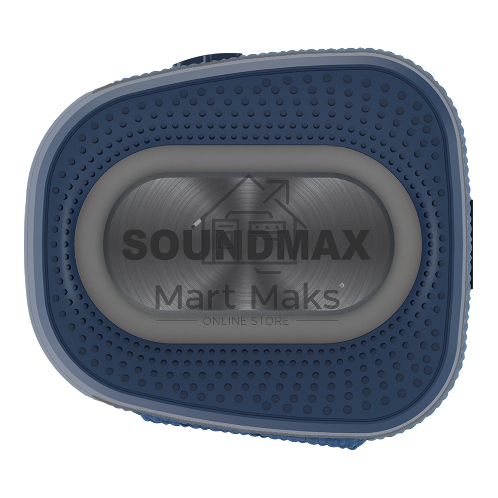 Портативная колонка SOUNDMAX SM-PS5019B (синий)