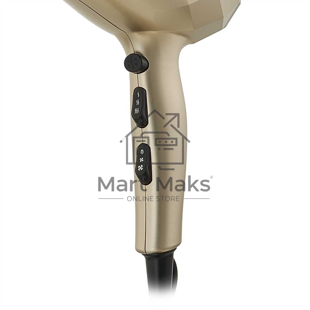 Фен Delta LUX DL-0941 золотой с черным
