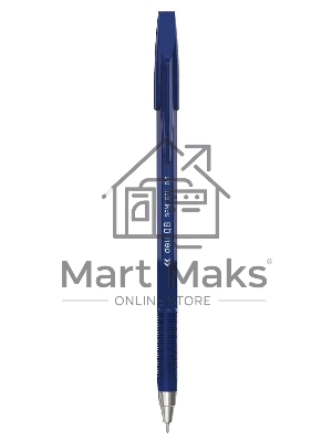 Набор ручек шариковых Deli Think EQ8-BL синий, d=0.5мм, синие чернила (12шт)