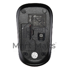 Мышь беспроводная Oklick 525MW красный, 1000 dpi, радиоканал, USB, кнопки - 3