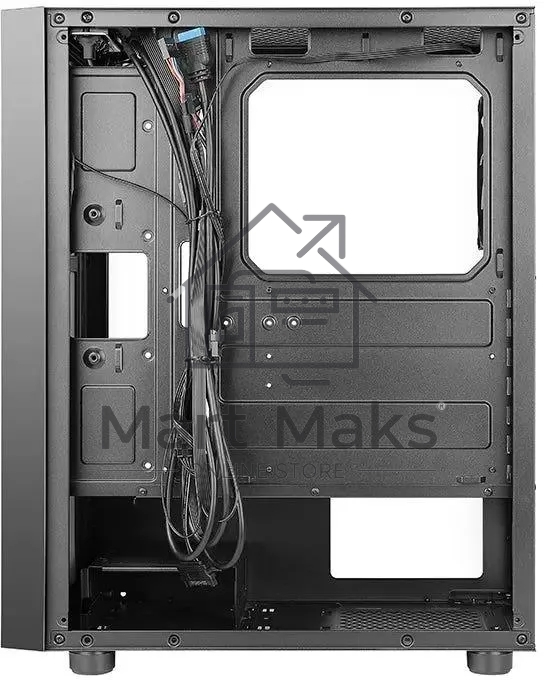 Компьютерный корпус Azza Spectra черный без БП ATX 7x120mm 2x140mm 2xUSB2.0 1xUSB3.0 audio bott PSU