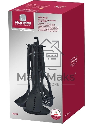 Набор аксессуаров Rondell Arcane RD-1859 черный наб.:5предм.