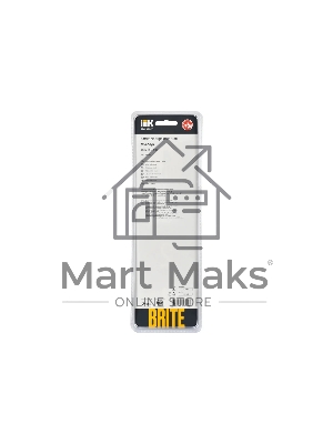 Рамка 4-местная IEK BRITE РУ-4-2-БрБ (BR-M42-G-K01) стекло белый