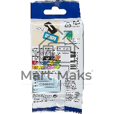 Картридж Brother TZe-251 24 мм, 8 м, черный шрифт, белый фон, для BROTHER P-Touch