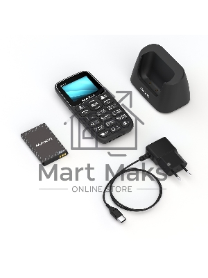 Мобильный телефон Maxvi B110ds черный