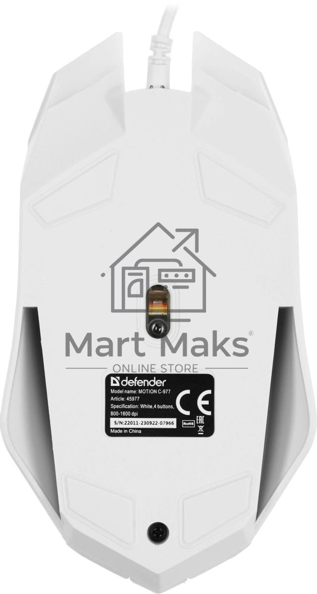 Комплект клавиатура + мышка Defender LINE MOTION C-977 RU белый